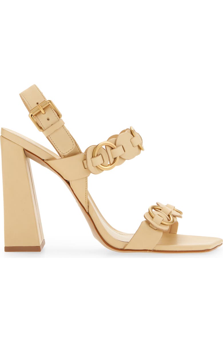 Schutz Selina Slingback Sandal, Alternate, color, Natural Nibs