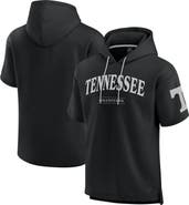 FANATICS Men's Fanatics Black Tennessee Volunteers Ready Short Sleeve Pullover Hoodie