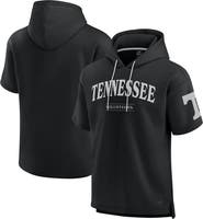 FANATICS Men's Fanatics Black Tennessee Volunteers Ready Short Sleeve Pullover Hoodie