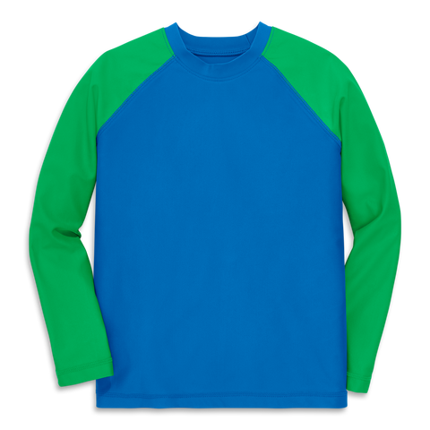 Kids Long Sleeve Baseball Rash Guard (Toddler, Little Kid, & Big Kid)