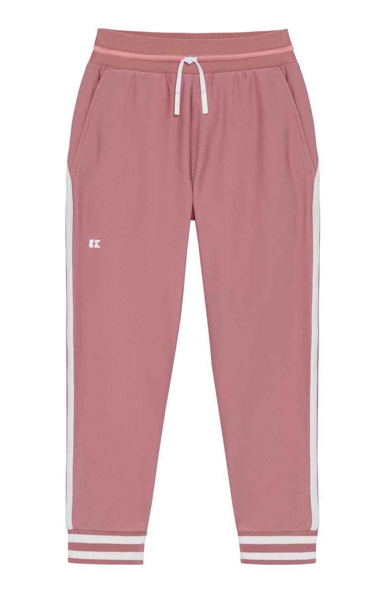 Courtside Kids Girls Retro Jogger, Main, color, Dusty Pink