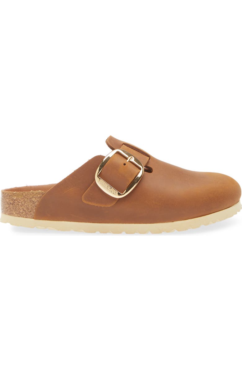 Birkenstock Boston Big Buckle Clog, Alternate, color, Cognac