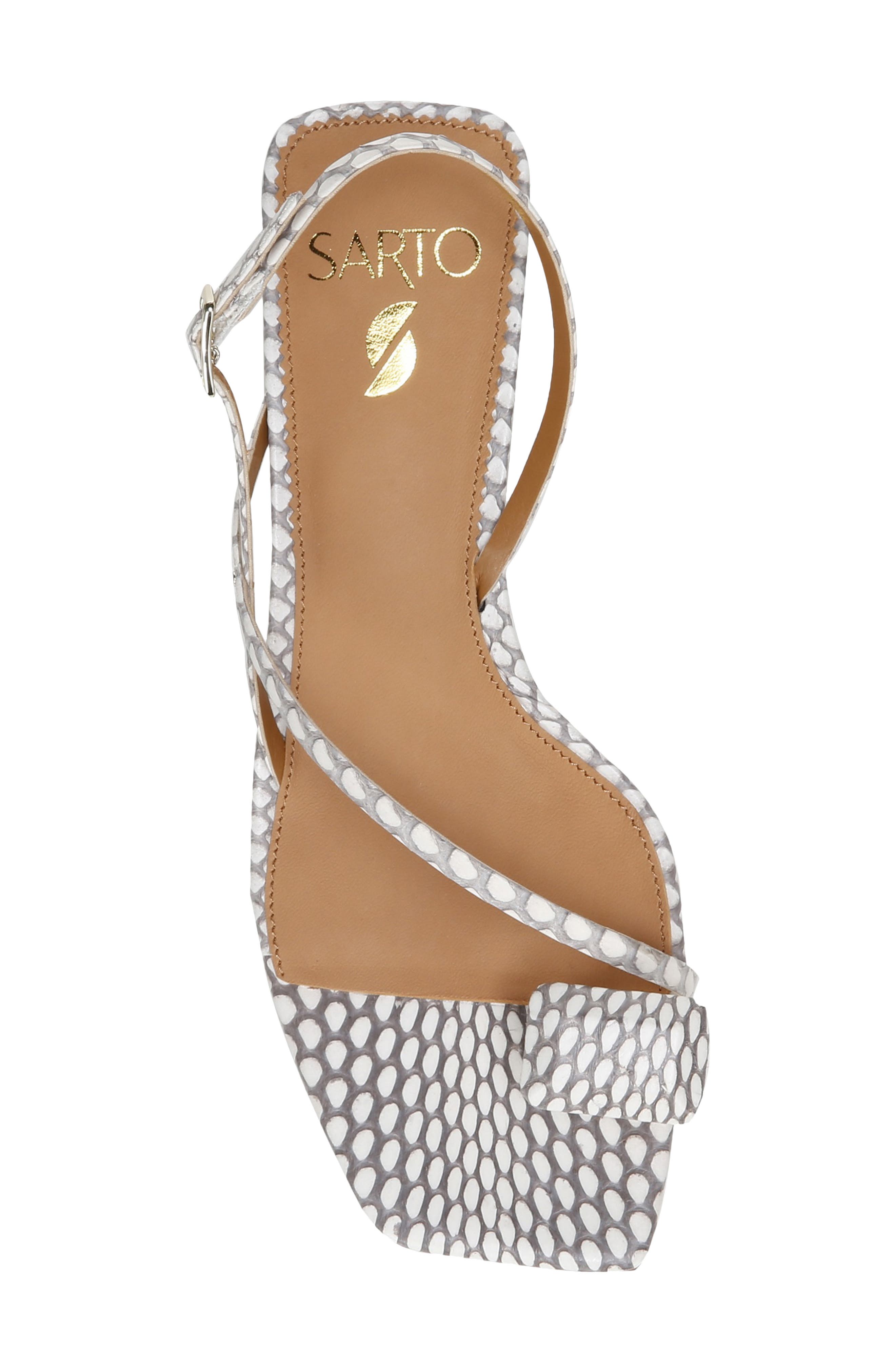 Courtney Sandal, Alternate, color, GREY LEATHER