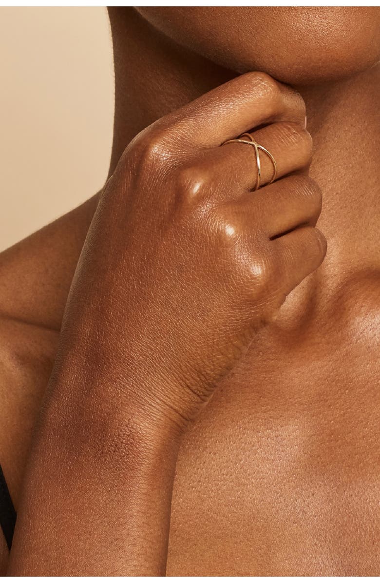 Oradina 14K Yellow Gold West Side Ring, Alternate, color, Yellow Gold