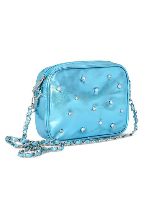 Iscream Kids' Blue Candy Gem Crossbody Bag In Blue