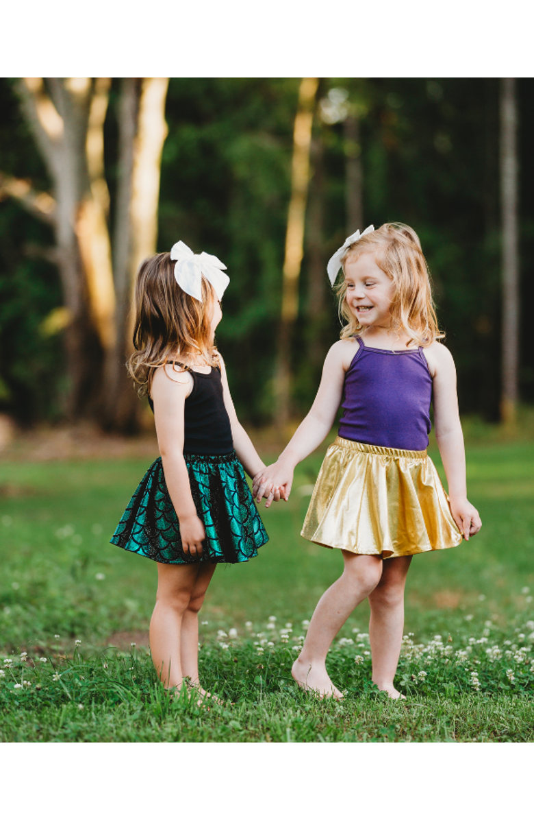 CITY THREADS Novelty Circle Skirt, Alternate, color, Rainbow Sparkle