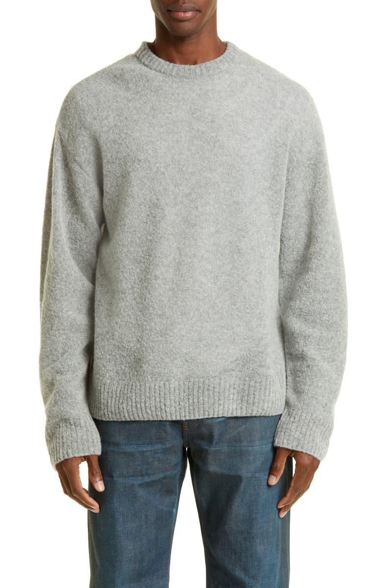John Elliott Powder Wool Blend Crewneck Sweater, Main, color,