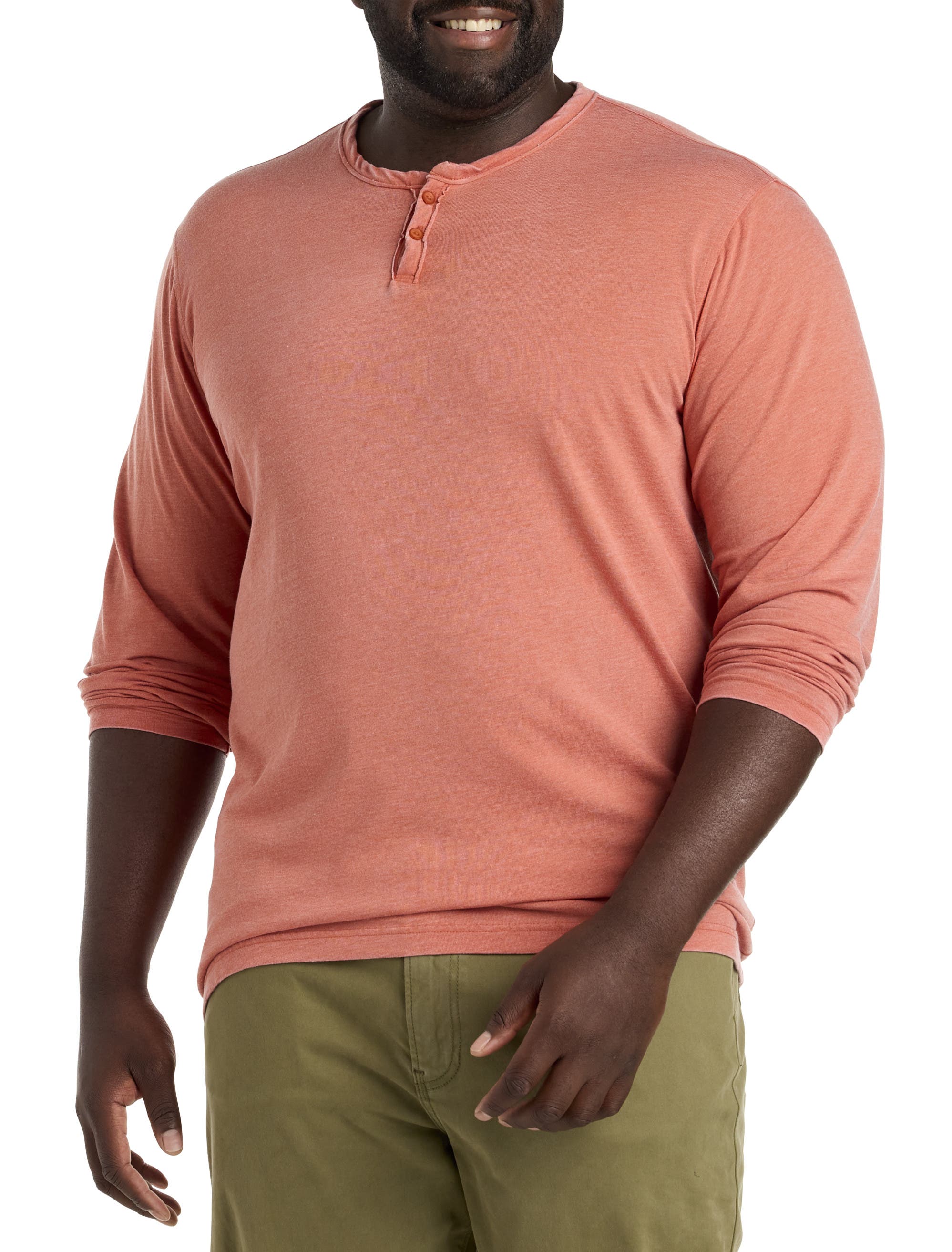 Lucky Brand Jeans Long-Sleeve Henley Shirt in Autumn Glaze 