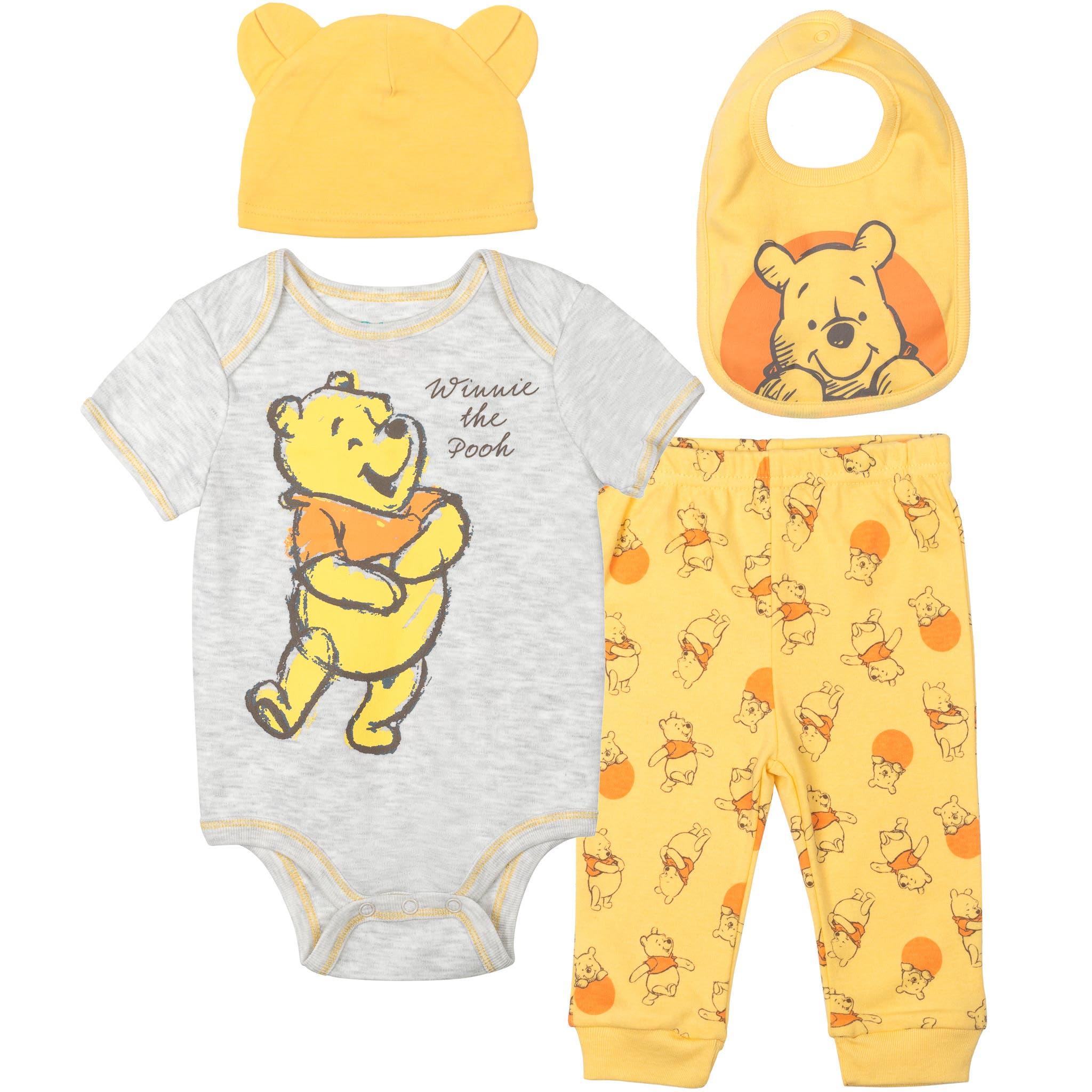selected Pooh Oatmeal Yellow