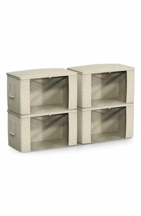 Set of 4 Foldable Storage Organizers