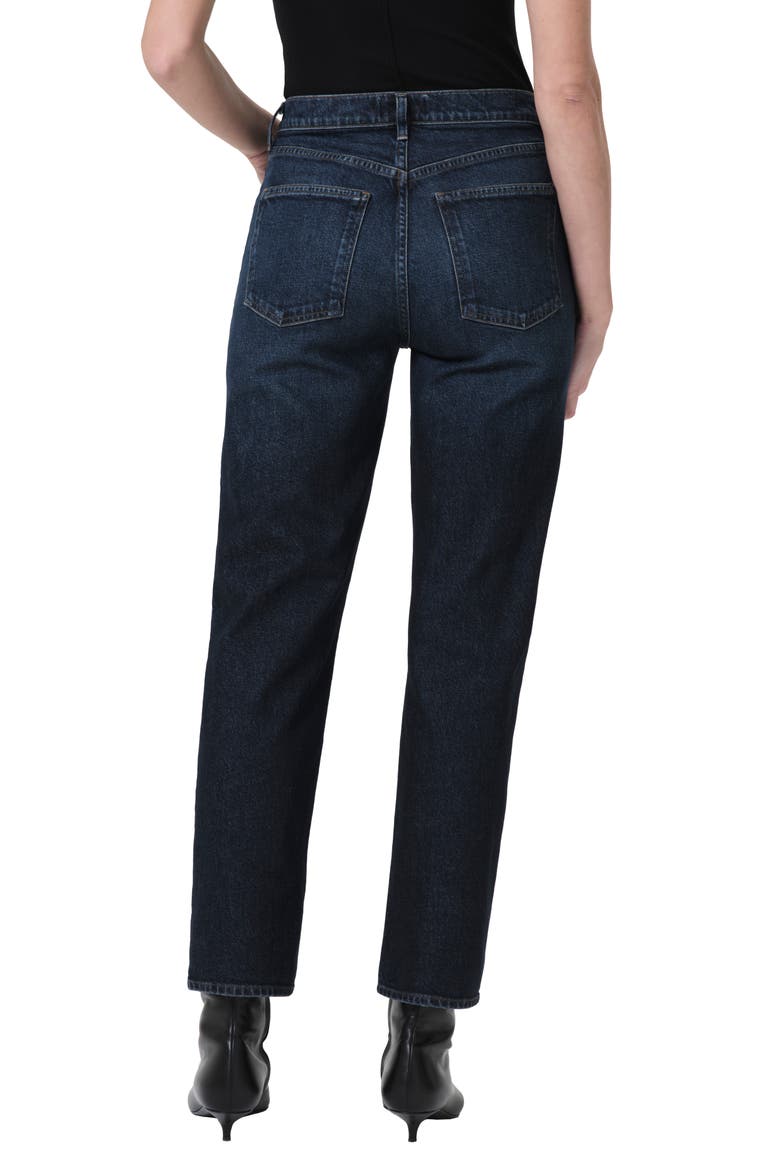 High Waist Stovepipe Jeans, Alternate, color, CONTEST