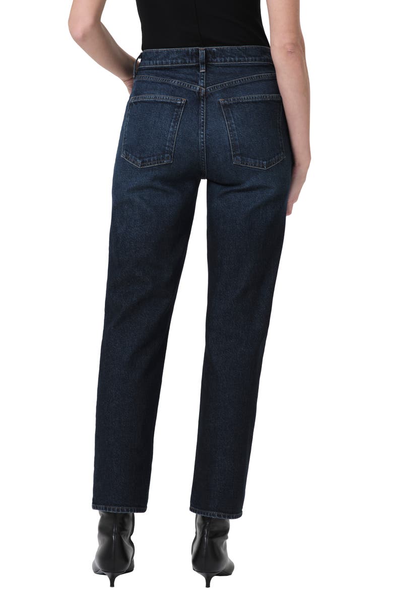 AGOLDE High Waist Stovepipe Jeans, Alternate, color, Contest