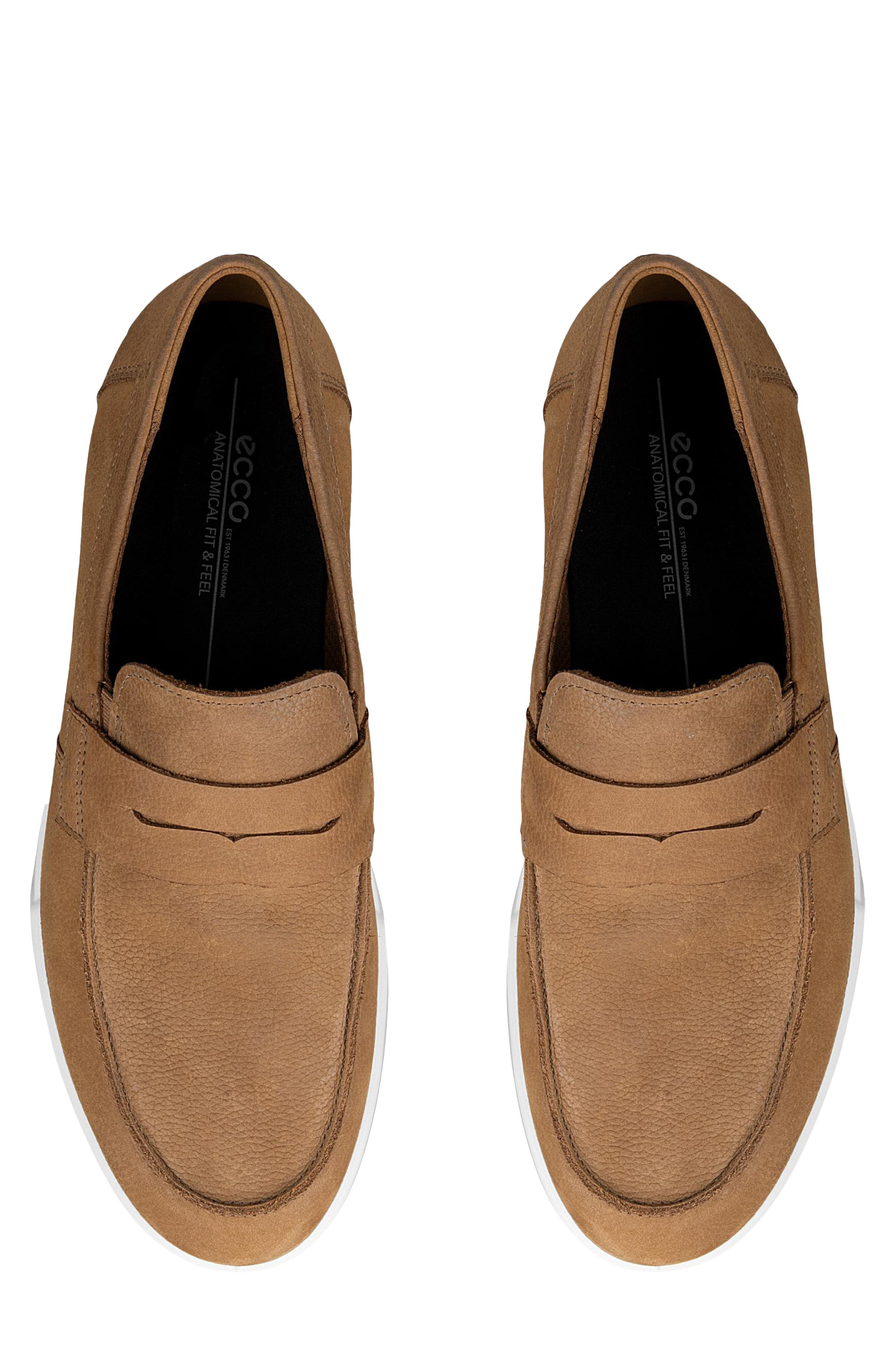 Travel Penny Loafer, Alternate, color, CAMEL
