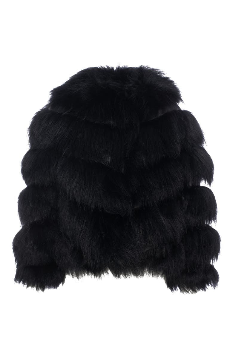 GORSKI Genuine Shearling Jacket, Alternate, color, Black