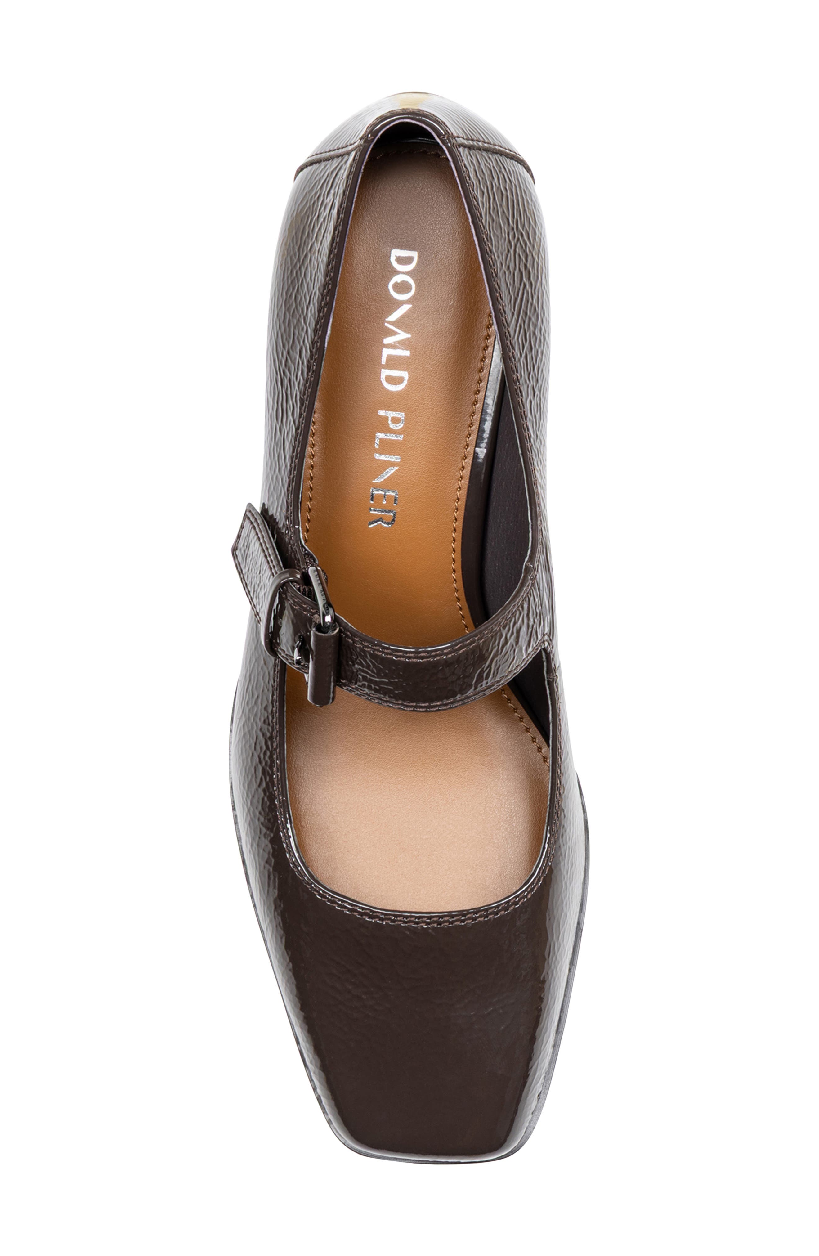 Mary Jane Pump, Alternate, color, DARK BROWN