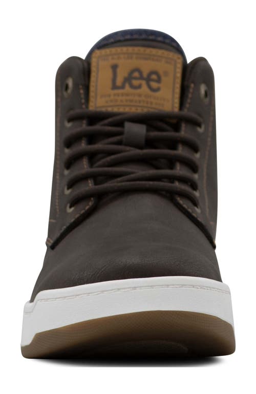 Lee Spencer High Top Sneaker In Brown