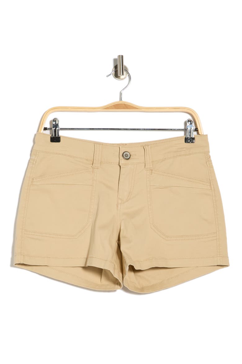 Delaney Stretch Twill Shorts, Alternate, color, BEIGE