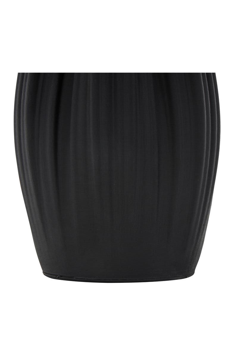 Ceramic Vase, Alternate, color, BLACK