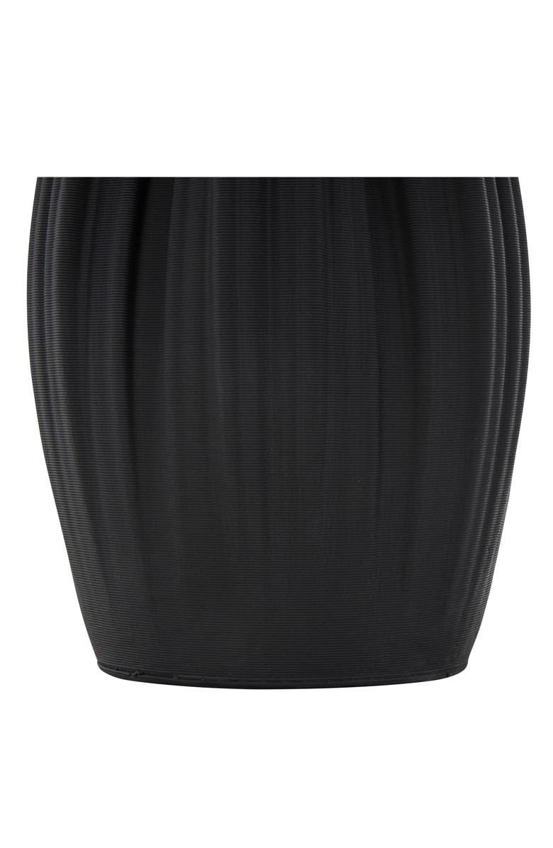 VIVIAN LUNE HOME Ceramic Vase, Alternate, color, Black
