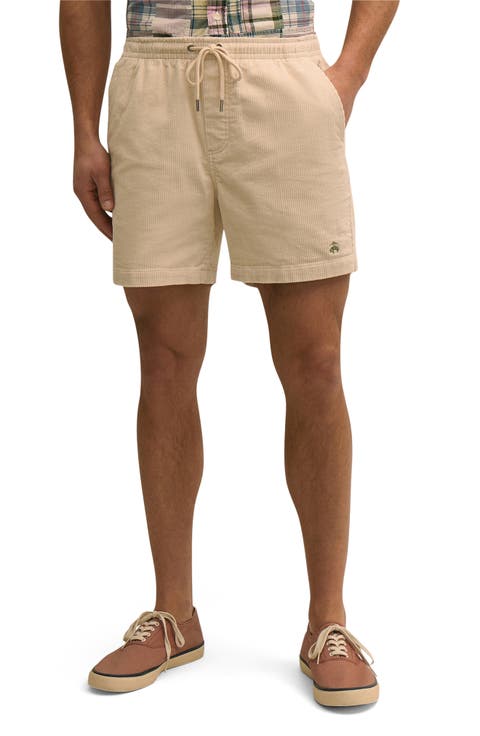 Corduroy Drawstring Shorts