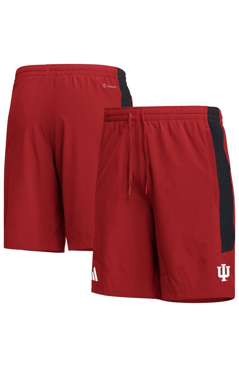 adidas Men's adidas Crimson Indiana Hoosiers AEROREADY Shorts, Main, color, Crimson