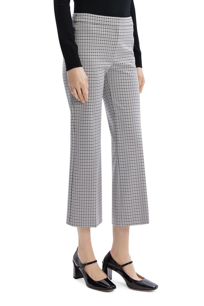 Houndstooth Crop Pants, Alternate, color, CINDER MULTI
