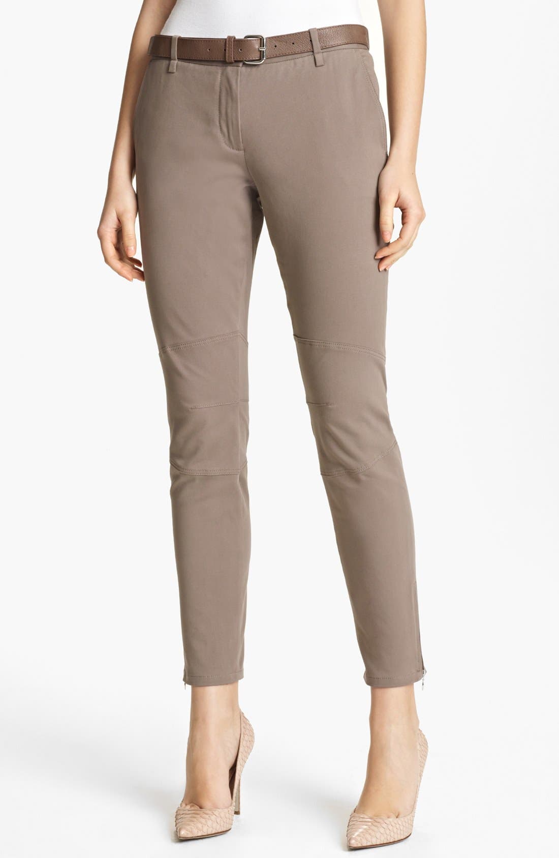 Fabiana Filippi Belted Twill Riding Pants (Women) | Nordstrom