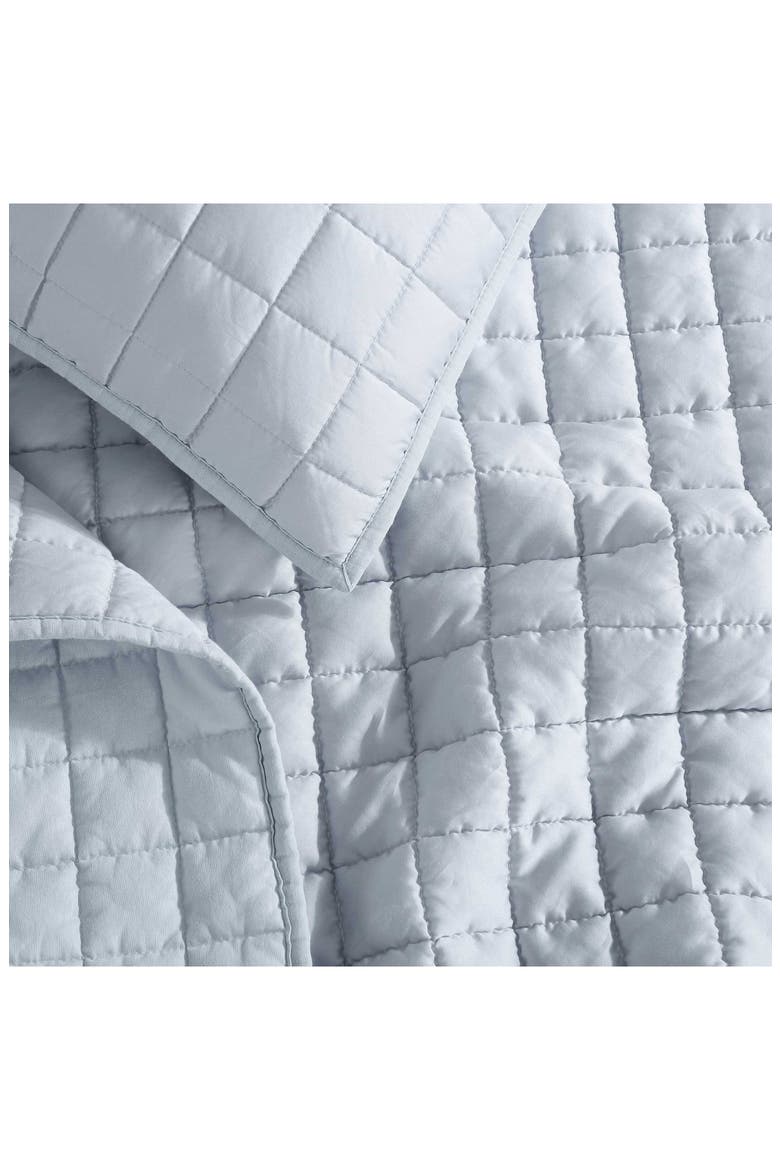 Solid Quilt & Sham Set, Alternate, color, PASTEL BLUE