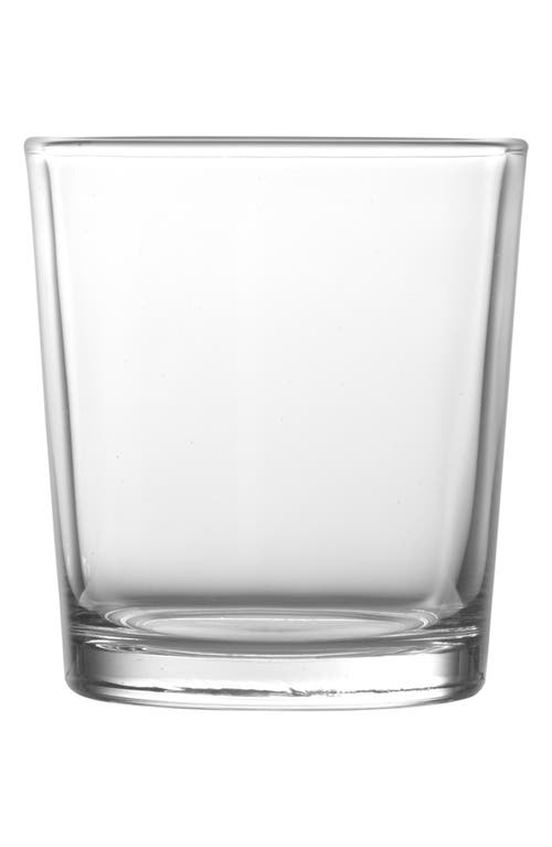 Fortessa Barca Rocks Dof Glasses 12.75 Oz, Set Of 12 In Clear