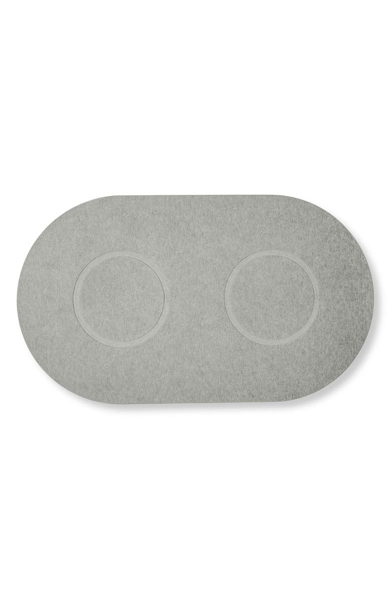 Core Home Double Bowl Diatomite Pet Mat, Alternate, color, 