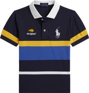 Polo Ralph Lauren Kids' US Open Stripe Piqué Polo