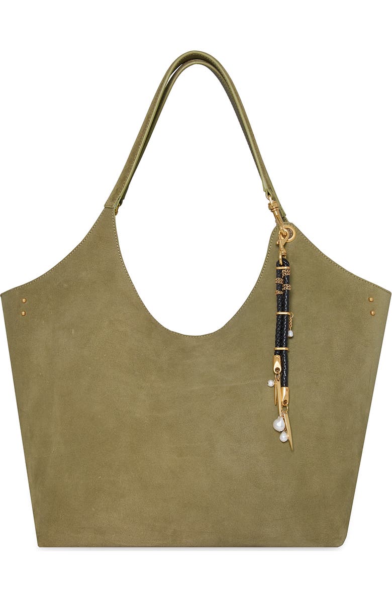 Rebecca Minkoff Santa Fe Bag Charm, Alternate, color, Black