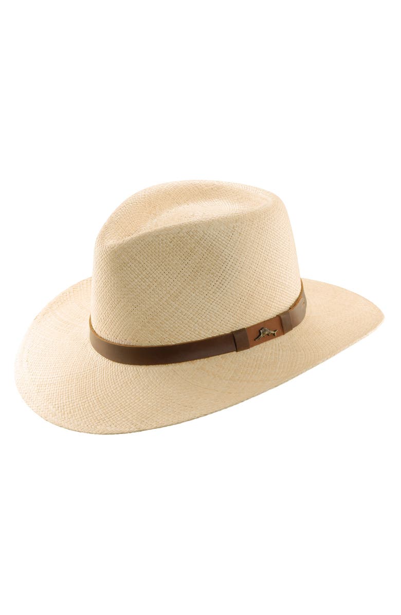Tommy Bahama Panama Straw Outback Hat, Alternate, color,