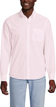 Lands' End Long Sleeve Seersucker Shirt