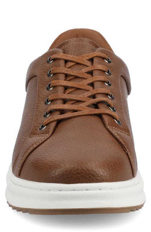 Vance Co. Vance Co Robby Vegan Leather Casual Sneaker In Brown