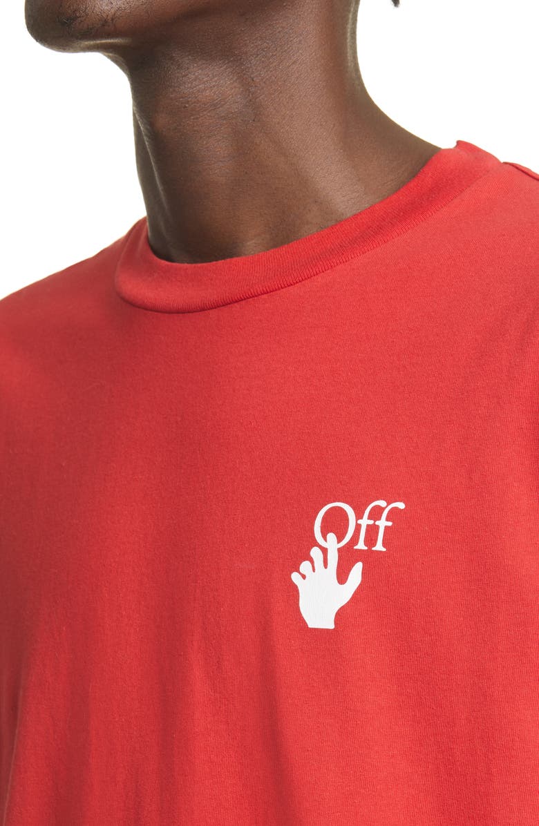 Off-White Pascal Arrow Graphic Tee, Alternate, color,