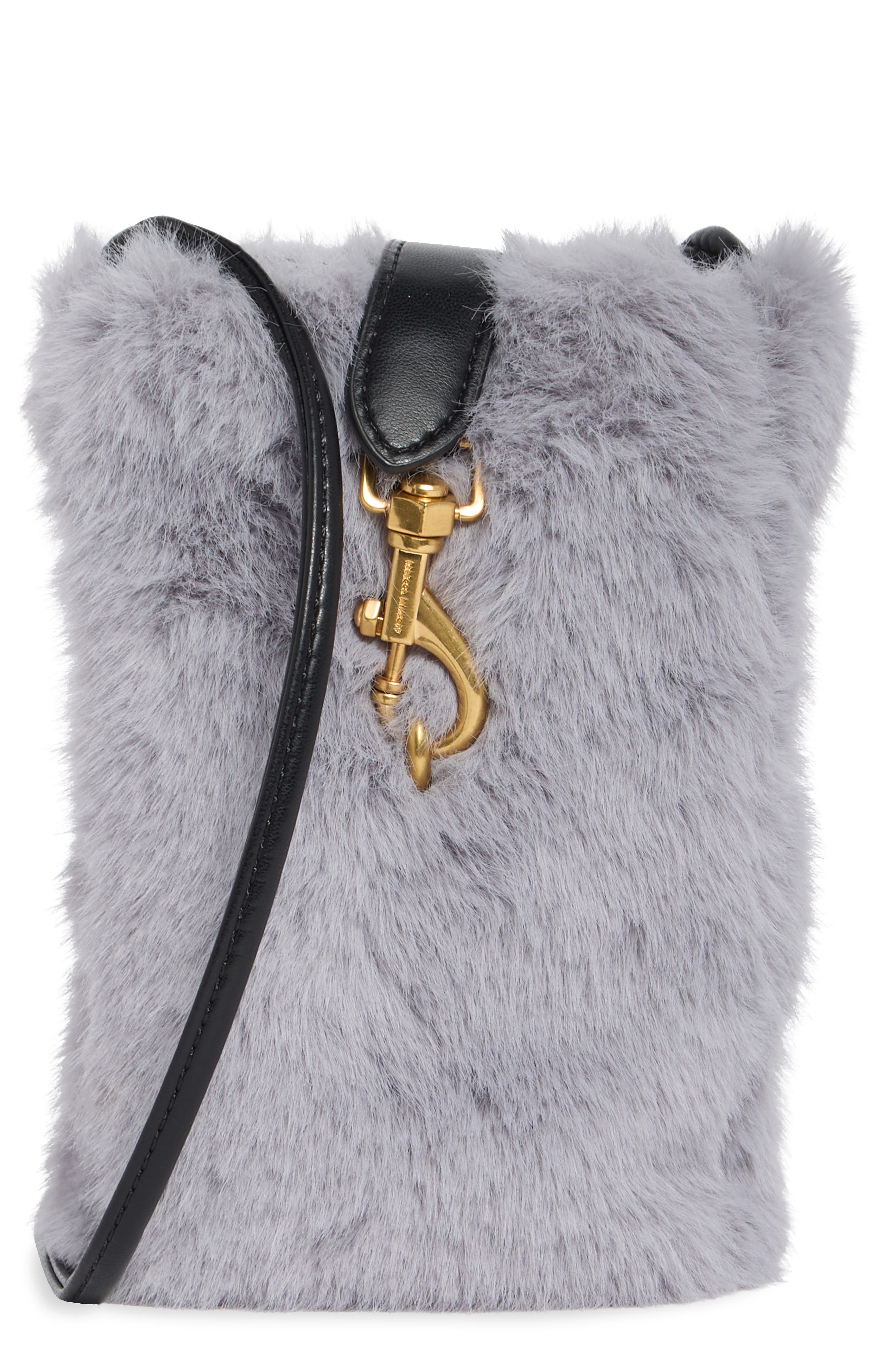 Faux Fur Crossbody Bag