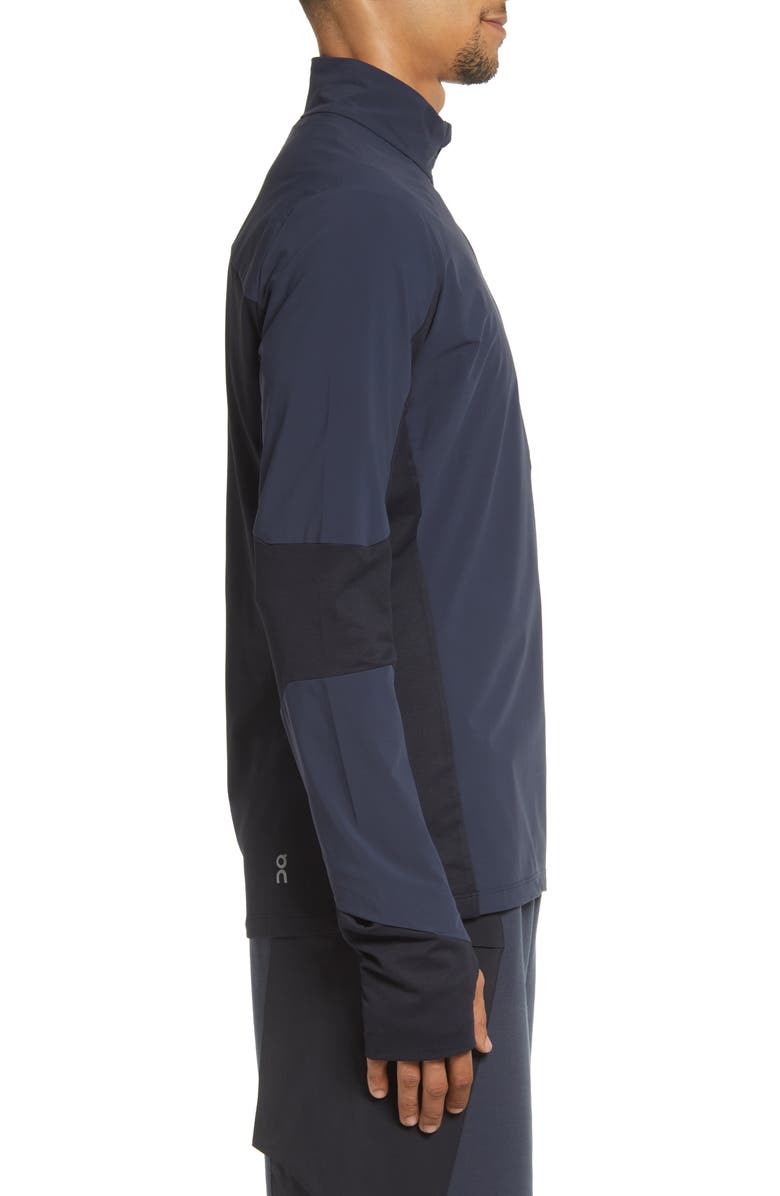 On Men's Trail Breaker Water Repellent Running Top, Alternate, color, 