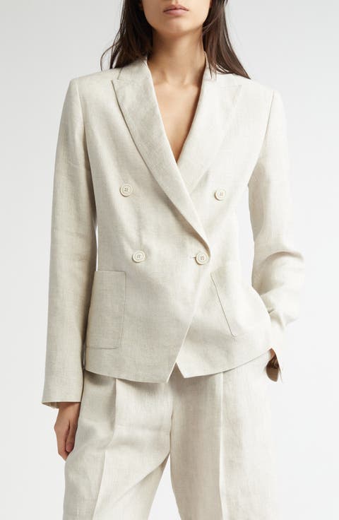ジャケット ELEVENTY BEIGE LINEN BLAZER Women's Eleventy Designer Blazers & Jackets | Nordstrom