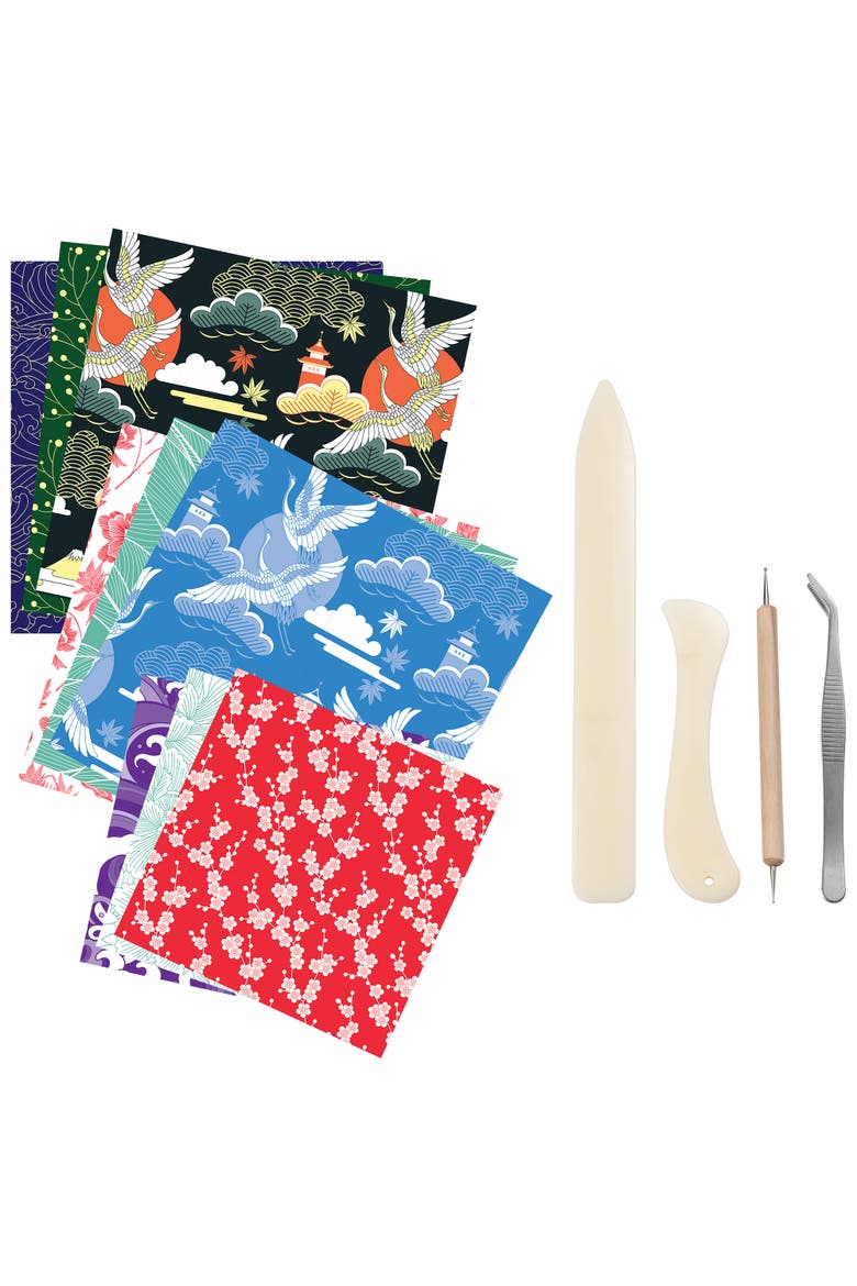 Masterclass Collection Origami Techniques Kit, Alternate, color, Multicolored