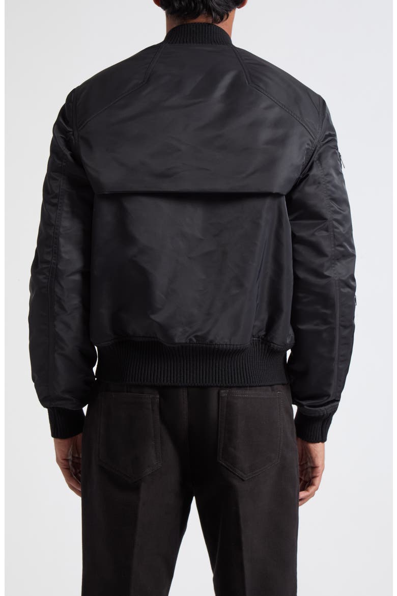 Tower Two-Piece Nylon Bomber Jacket, Alternate, color, BLACK