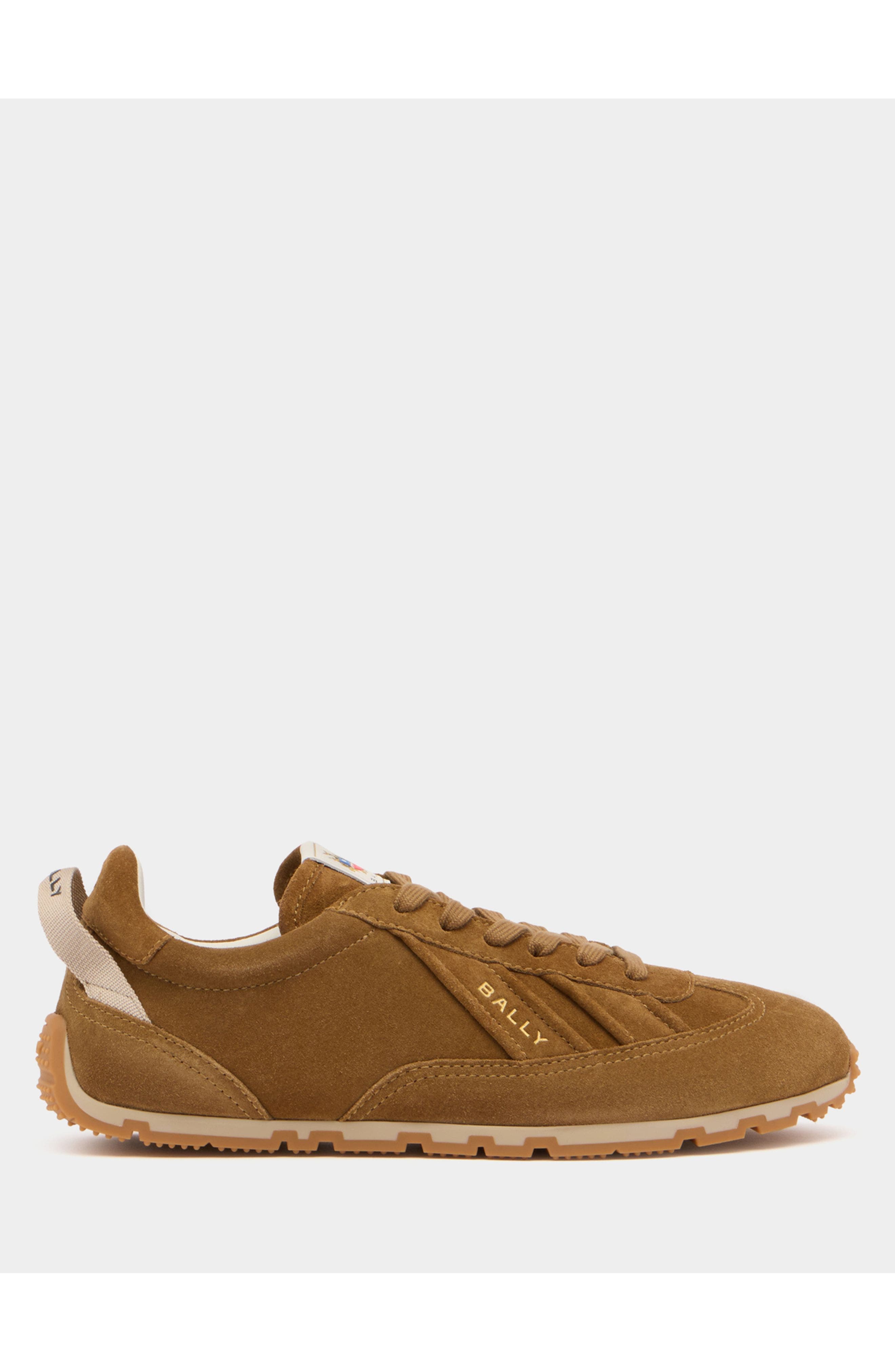 Bally Quarry Sneaker in Suede, Main, color, Recife 50