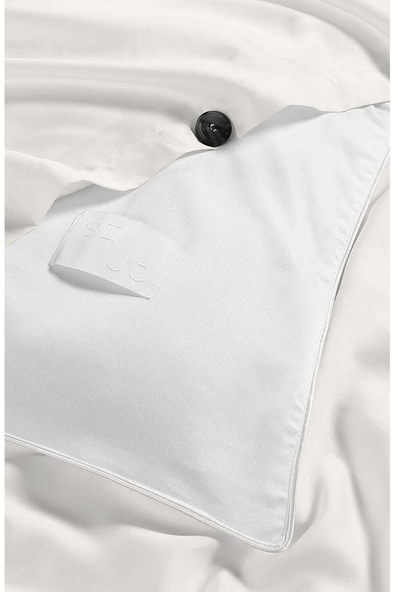 Tencel® Lyocell Duvet Cover, Alternate, color, IVORY