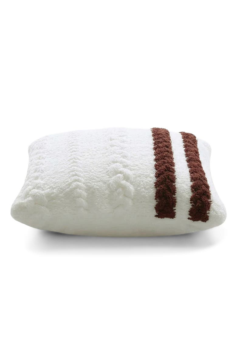 Sunday Citizen Snug Braided Stripe Throw Pillow, Alternate, color, 