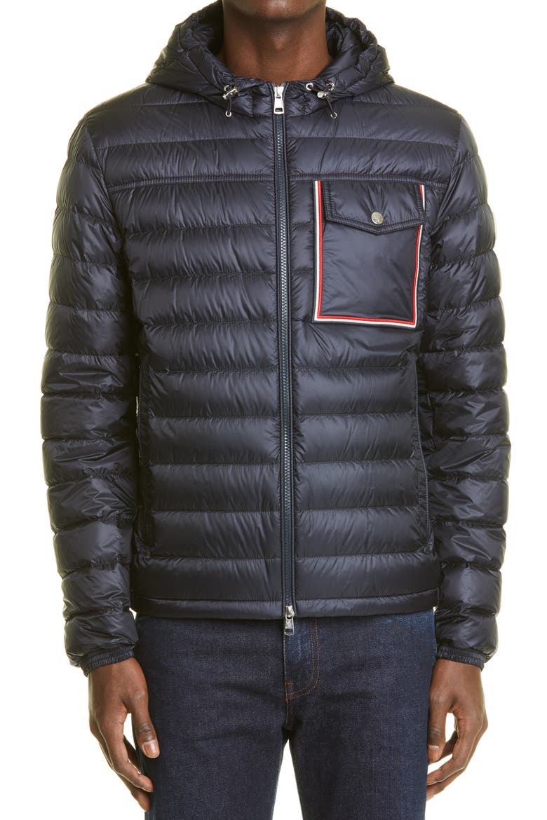 Men's Lihou Lightweight Down Puffer Jacket, Main, color, DARK NAVY