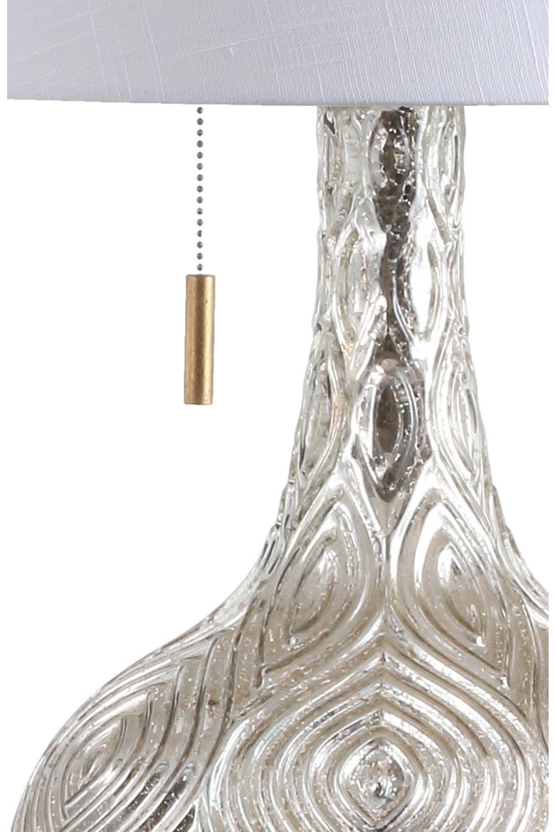 Highland 30.75" Gourd Glass LED Table Lamp, Mercury Silver/Gold, Alternate, color, Mercury Silver/Gold