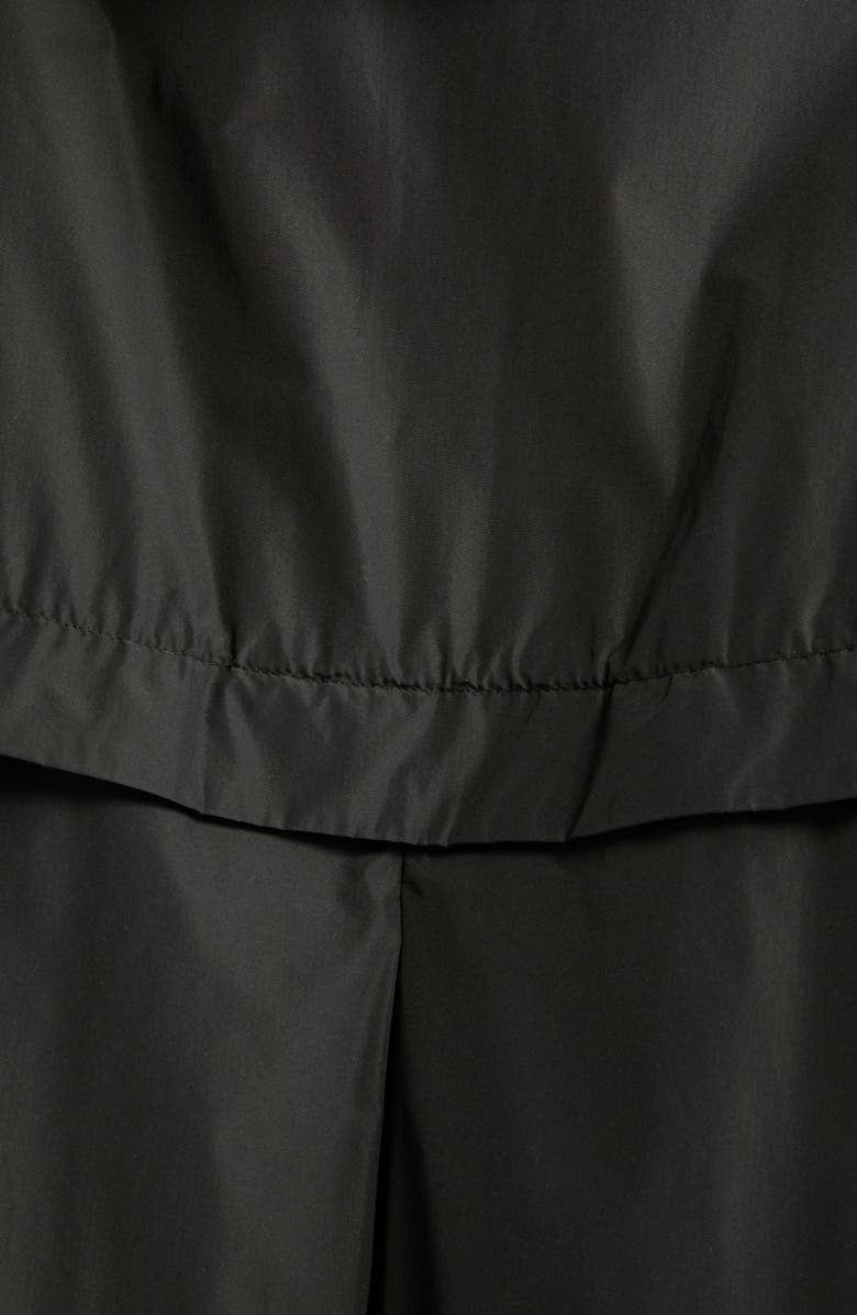 Herno Techno Taffeta A-Line Parka, Alternate, color, Black