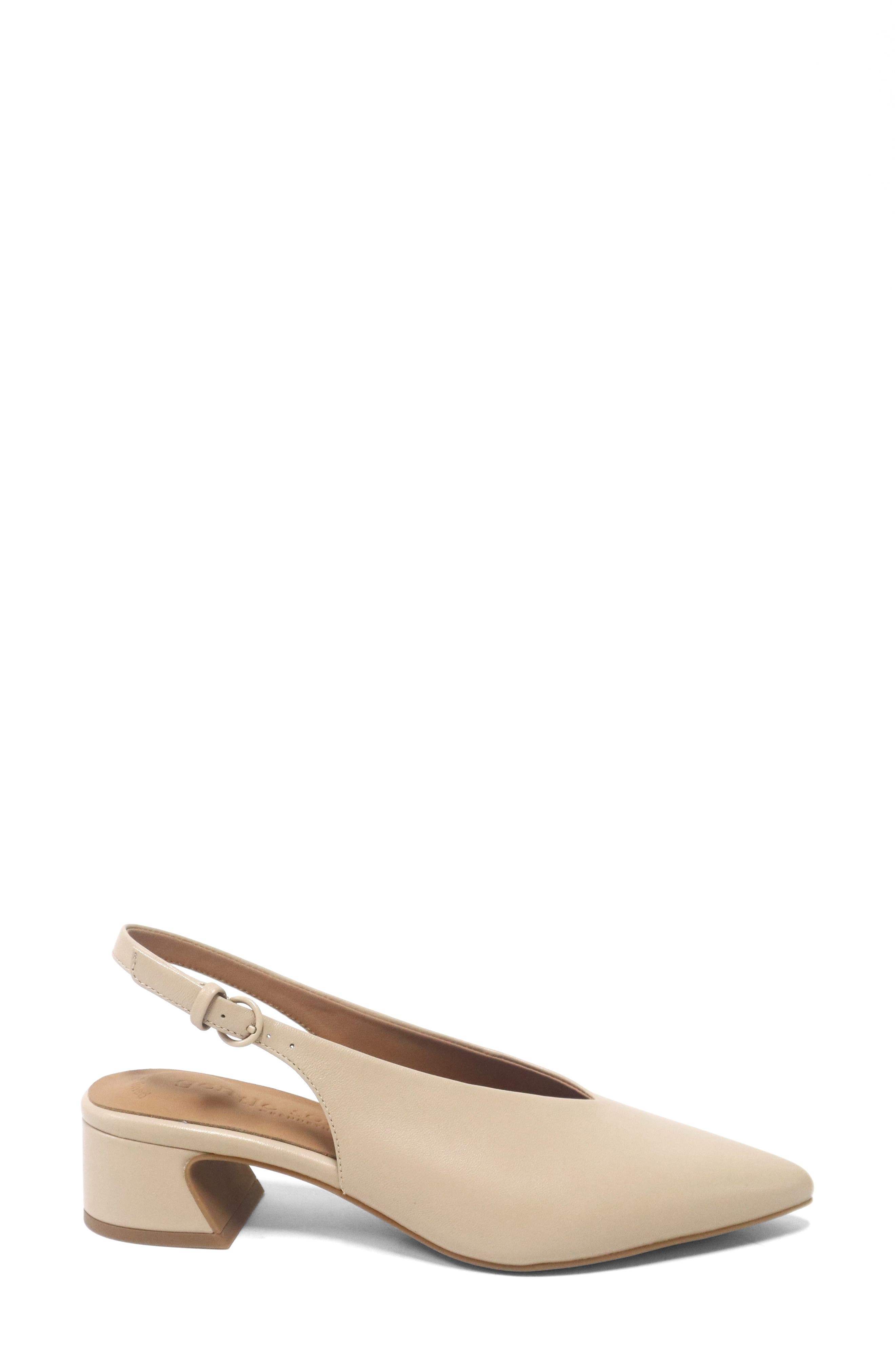 Ginette Slingback Pump, Alternate, color, SAND LEATHER