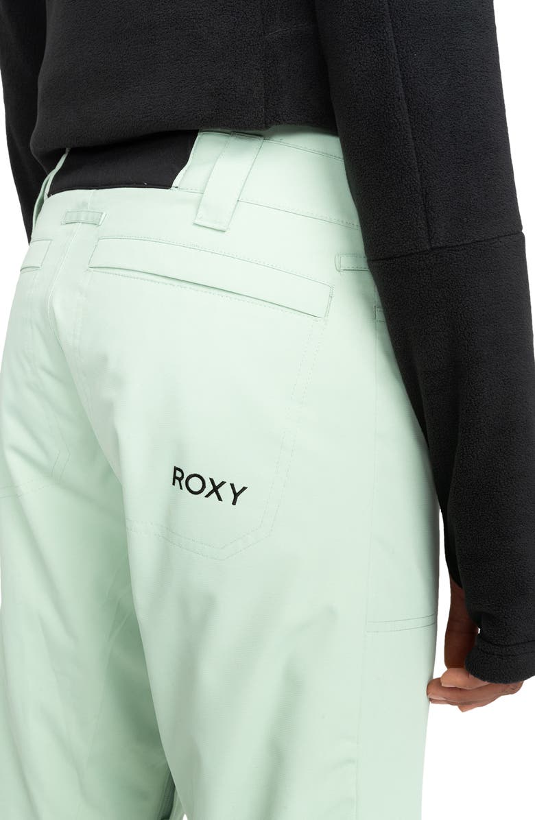 Roxy Diversion Waterproof Shell Snow Pants, Alternate, color,