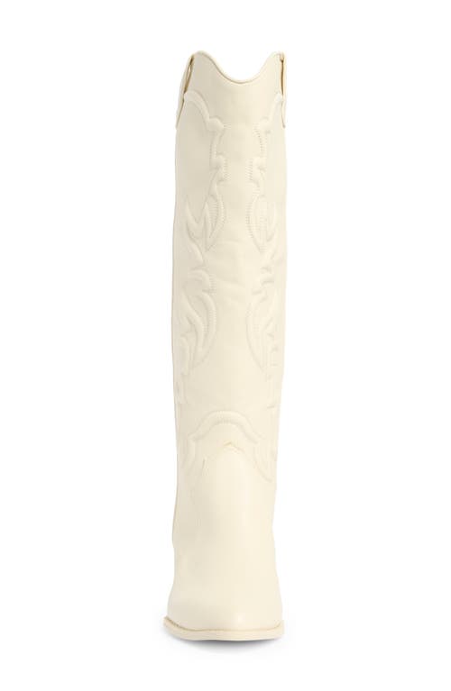 Billini Udel Cowboy Boot In White